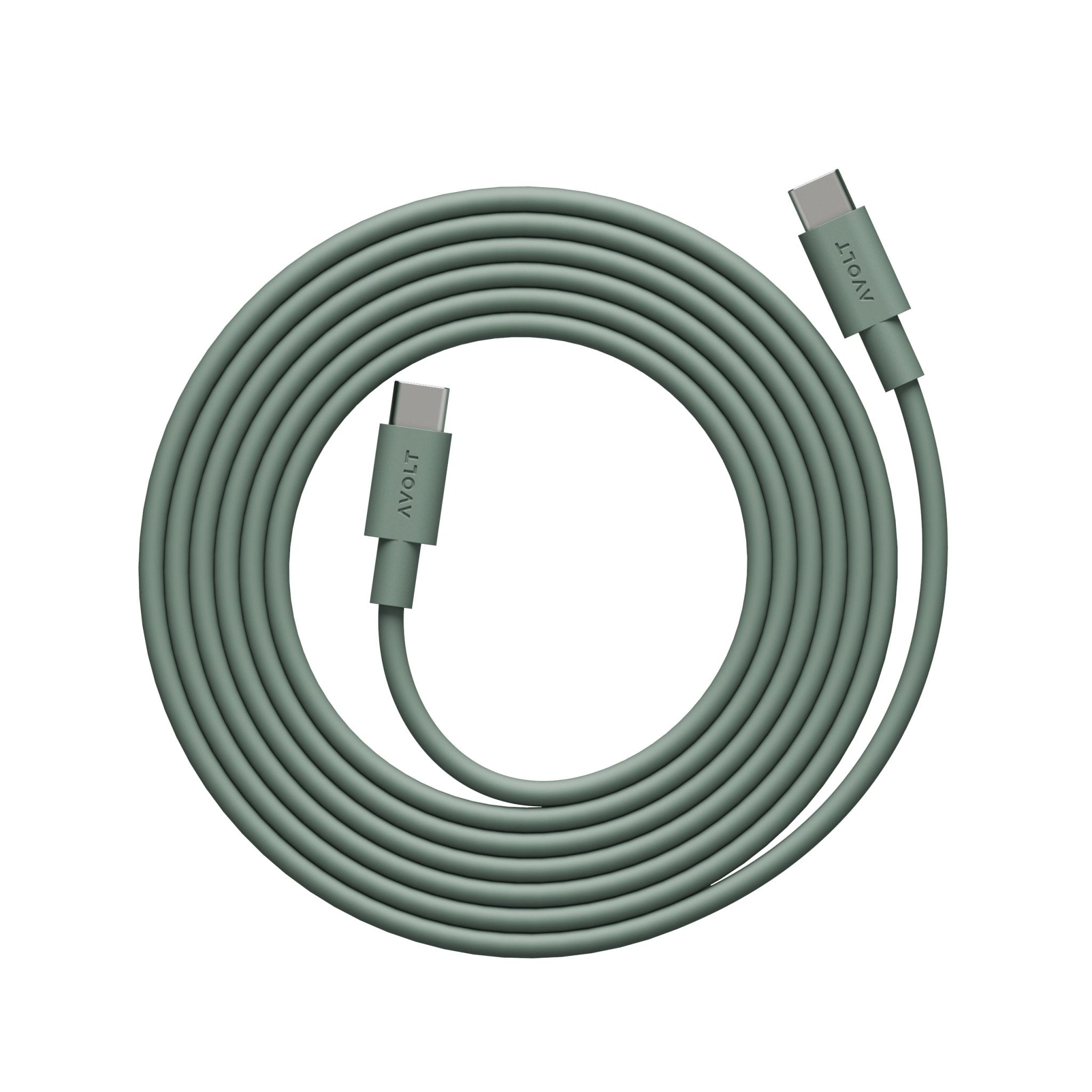 AVOLT USB - C Kabel 2m Oak Green - Sir Henrys