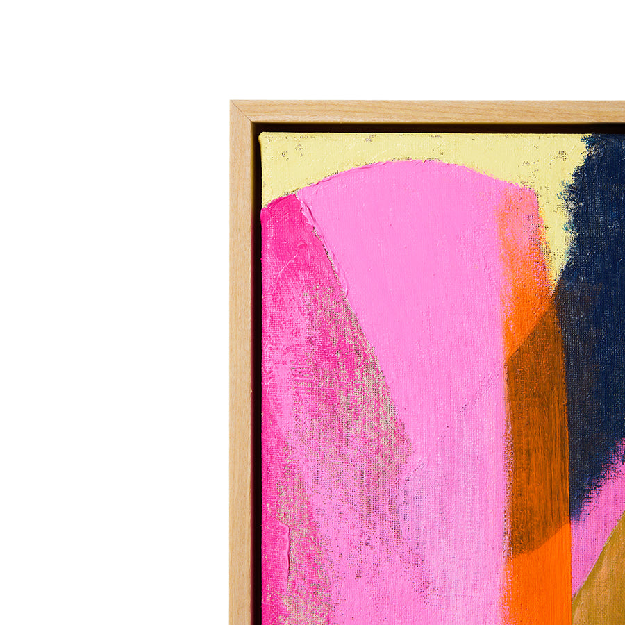 HKliving Bild BRIGHT LIGHTS bunt | 25x3,5x31cm