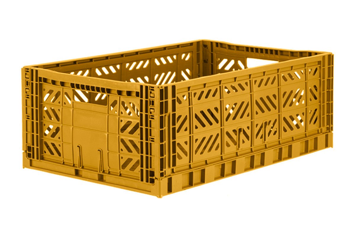 Aykasa Faltbox Klappbox MUSTARD senfgelb maxi - Sir Henrys