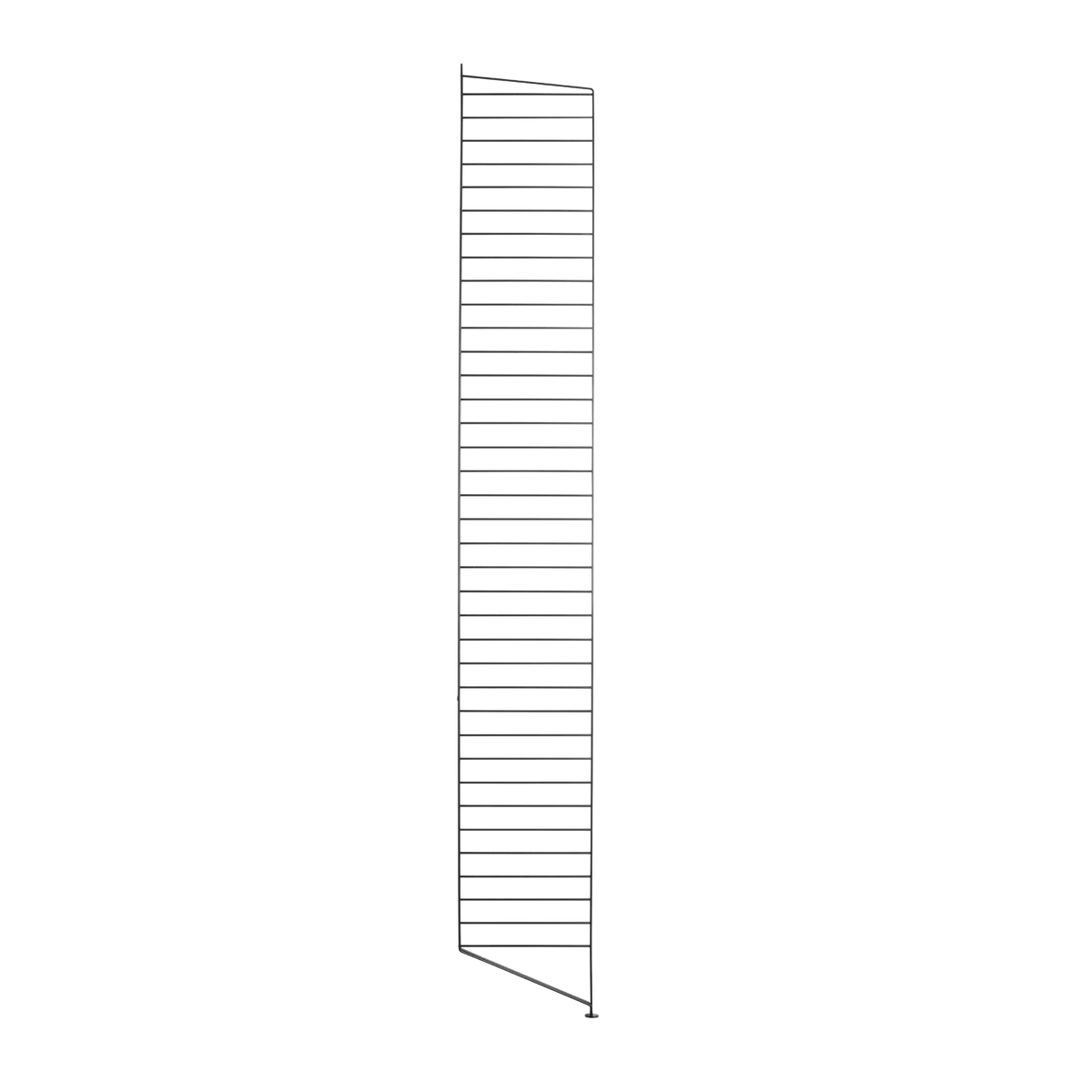 String Furniture Bodenleiter T30 x H200, Schwarz, 2er Pack