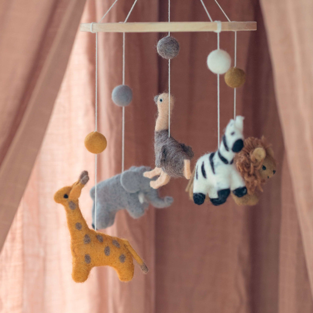 Baby Bello Mobile WILDLIFE bunt | Ø 30cm - Sir Henrys