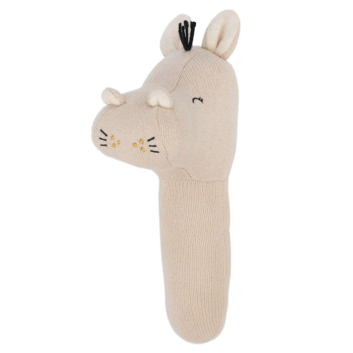 Baby Bello Rassel HOLLY THE HIPPO beige | 9x6x19cm - Sir Henrys