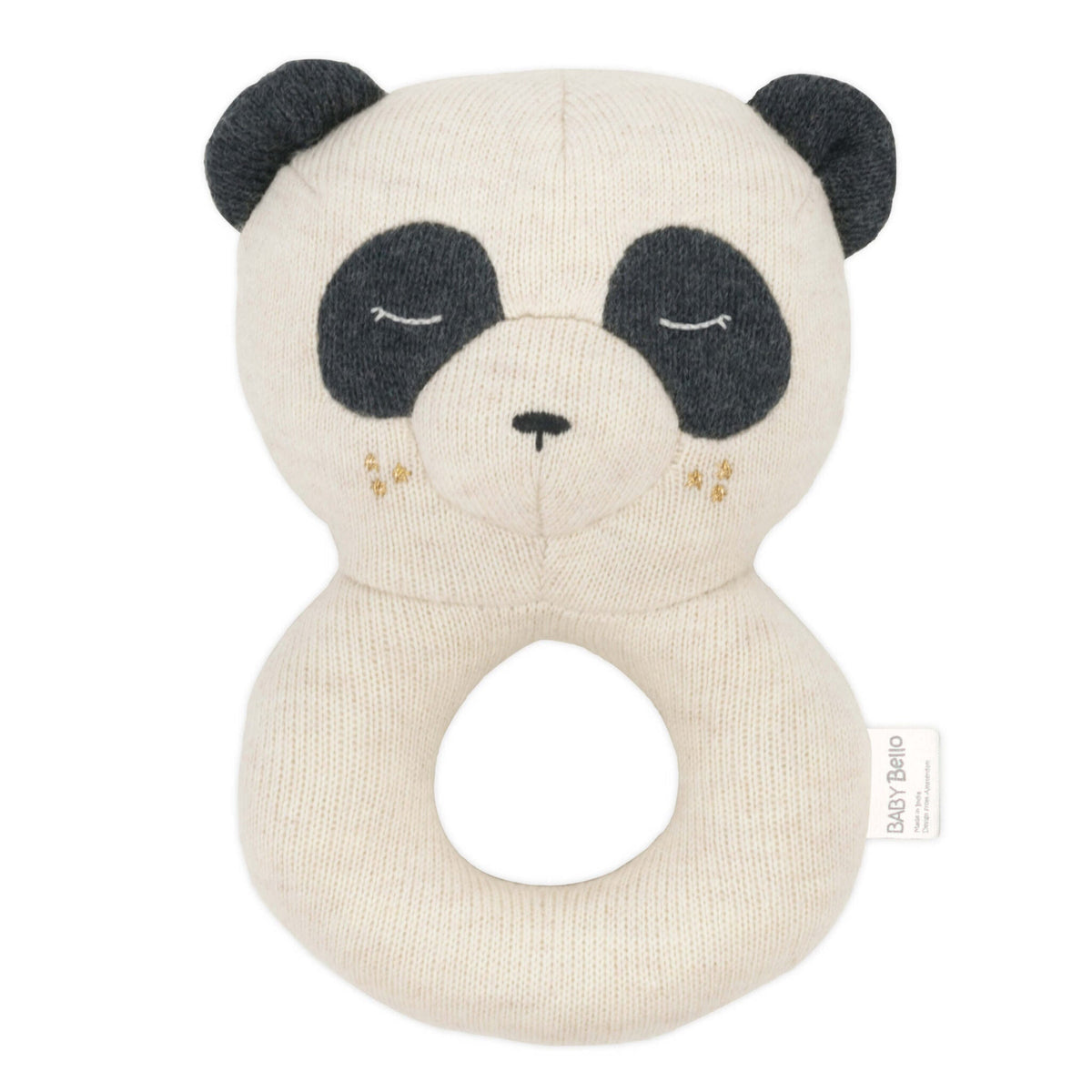 Baby Bello Rassel POLLY THE PANDA creme | 6x9x14cm - Sir Henrys