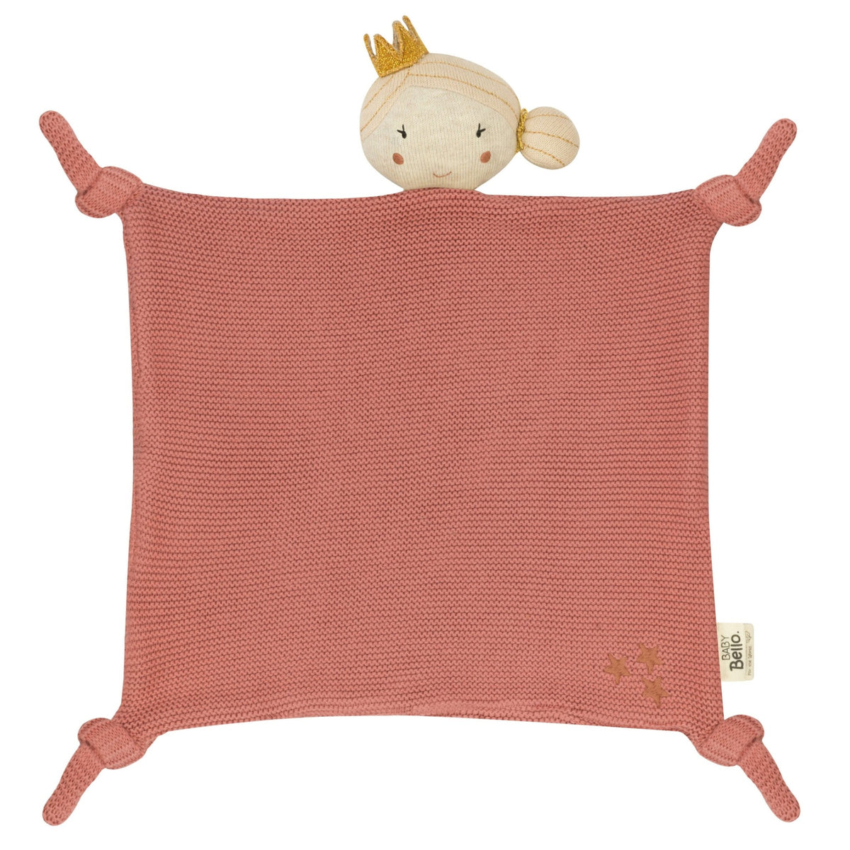 Baby Bello Schnuffeltuch PENNY THE PRINCESS beige | 35x35cm - Sir Henrys