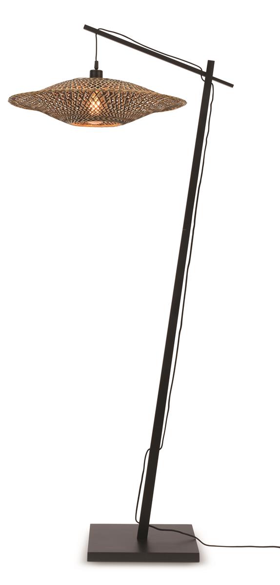 Good&Mojo Stehlampe BALI schwarz | 80x60x176cm