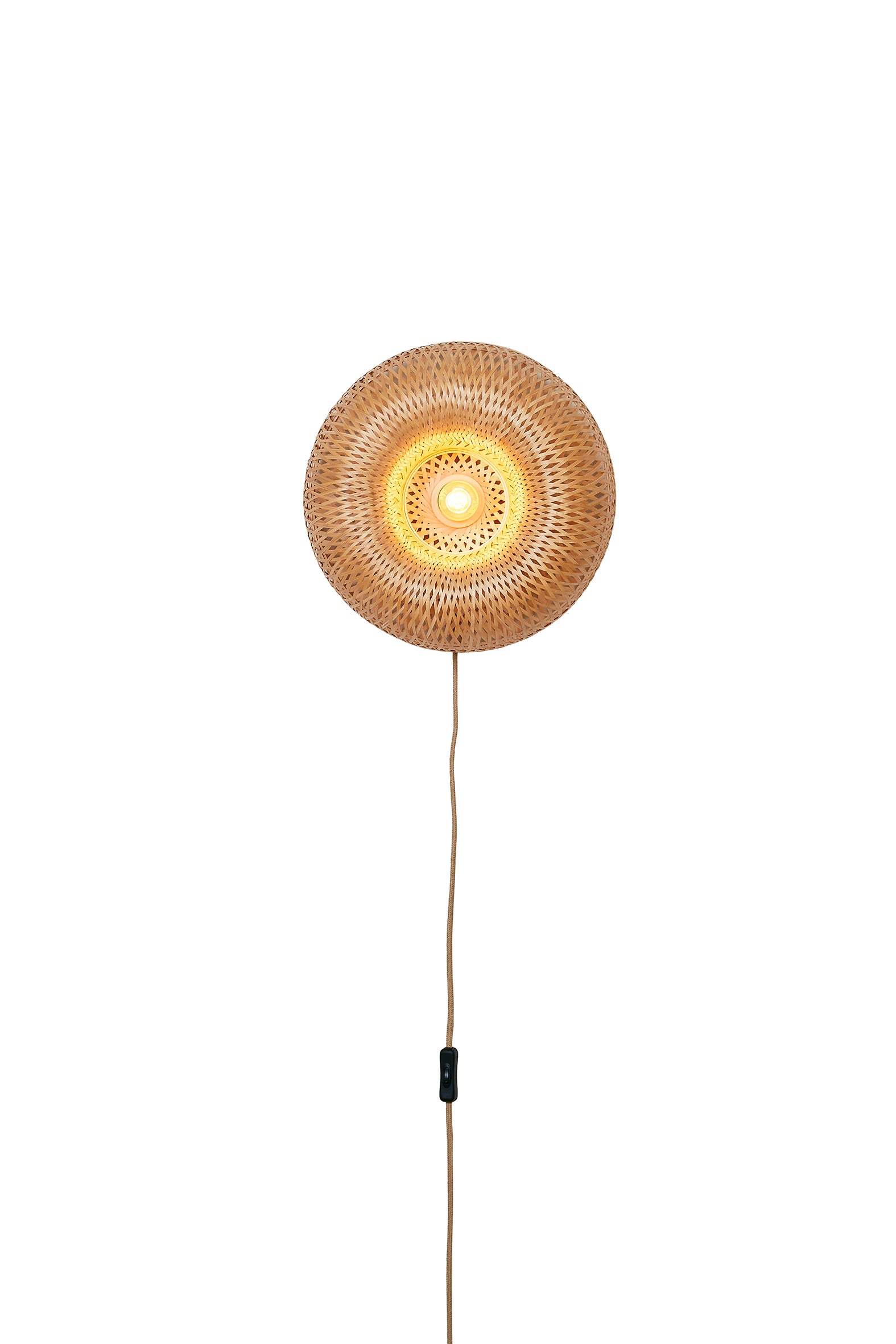 Good&Mojo Wandleuchte BARBADOS natur | 35x35x35cm