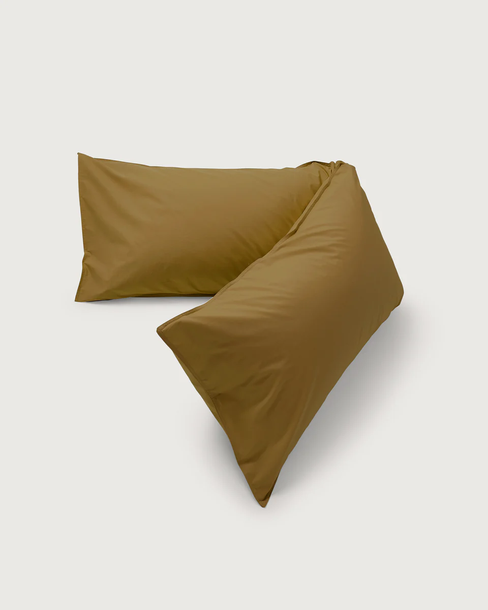 Suite702 Kissenbezug BEDMATE 180 KHAKI GOLD  | 50x180cm
