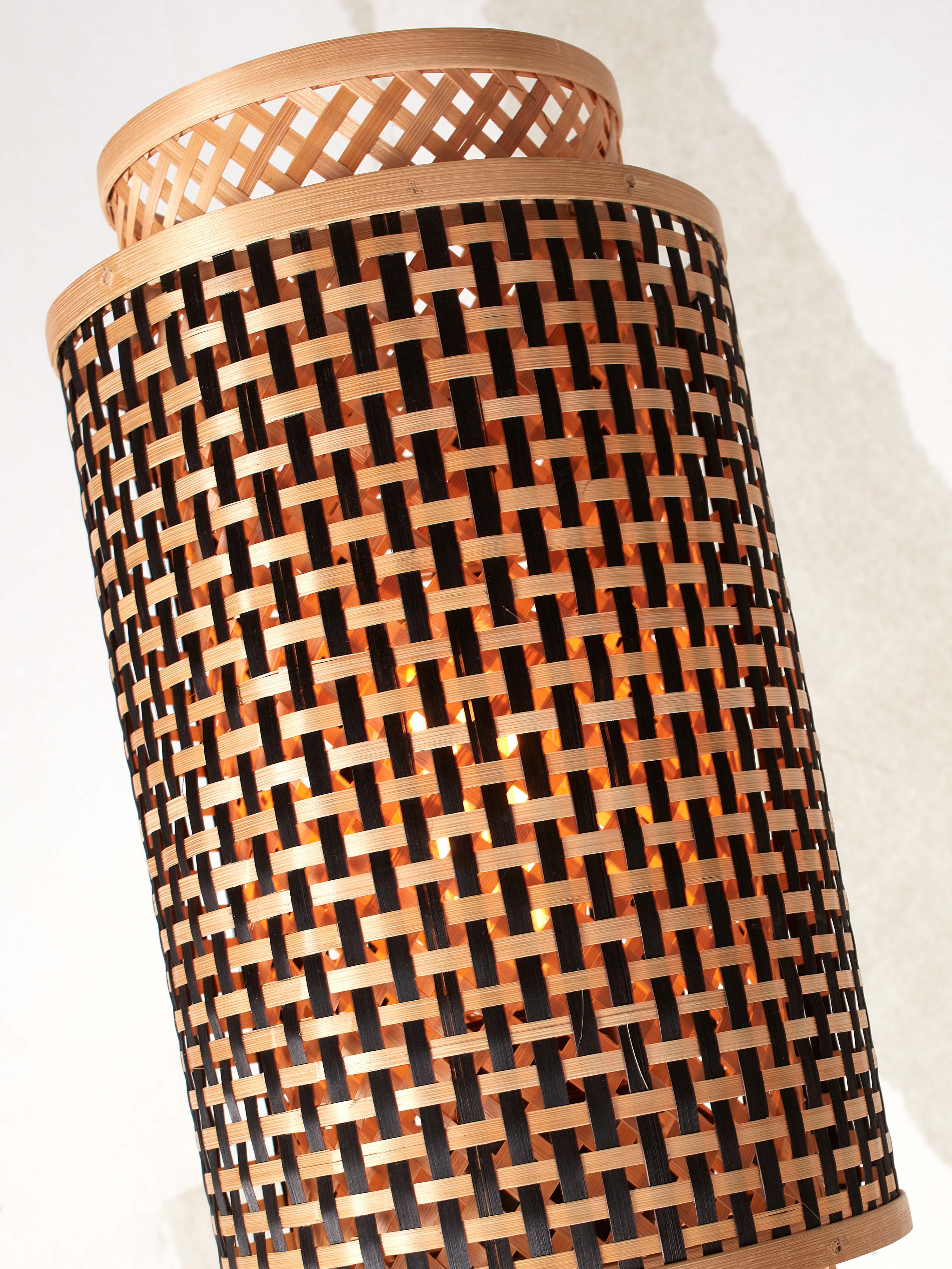 Good&Mojo Stehlampe BHUTAN braun | 20x20x145cm