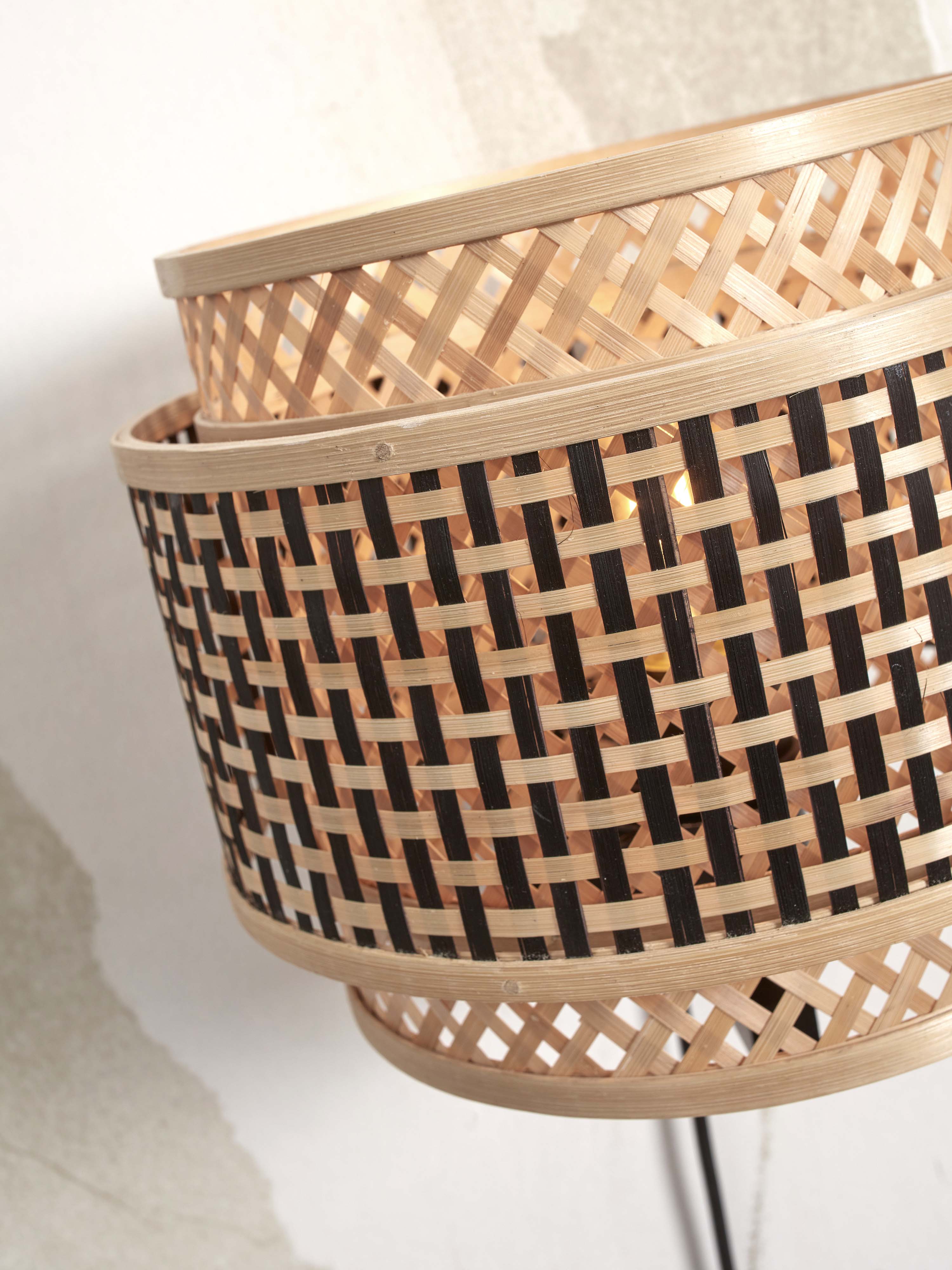 Good&Mojo Wandleuchte BHUTAN braun | 25x29x25cm