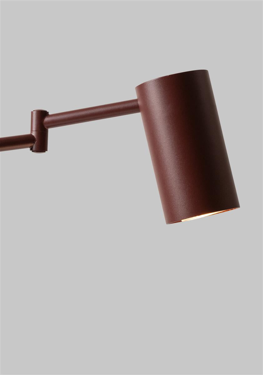 It's about RoMi Tischlampe BILBAO burgund | 35x20x47,5cm