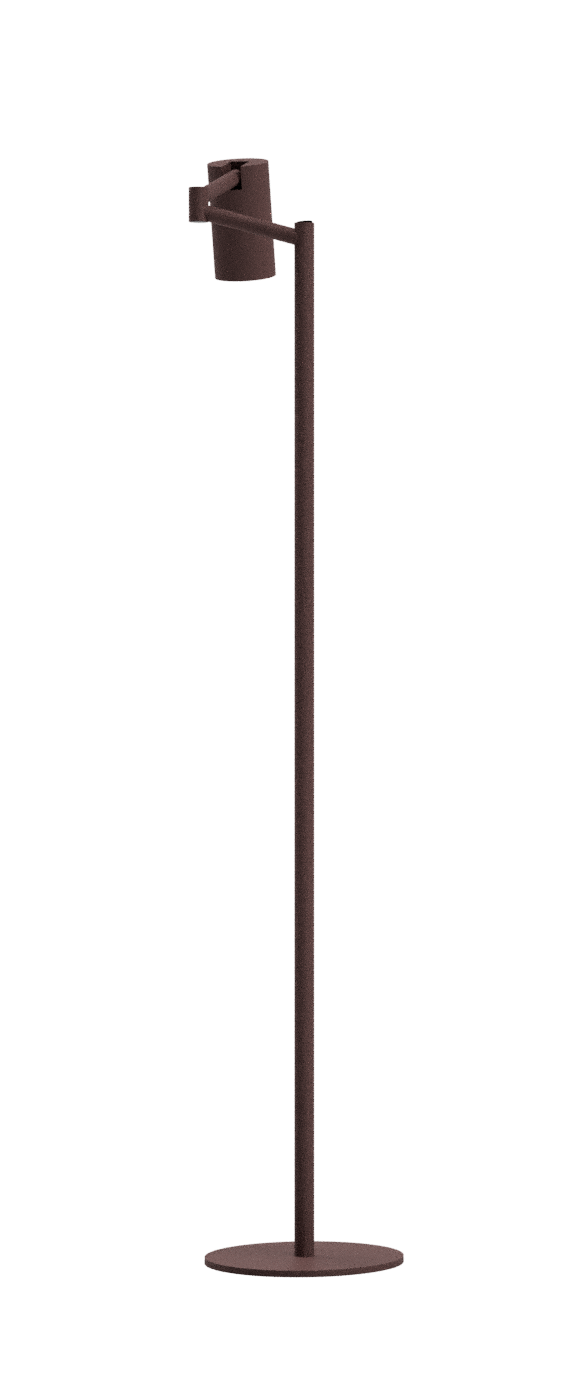 It's about RoMi Stehlampe BILBAO burgund | 53x28x154cm