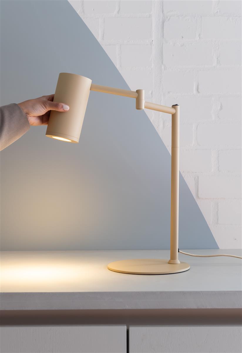 It's about RoMi Tischlampe BILBAO beige | 35x20x47,5cm