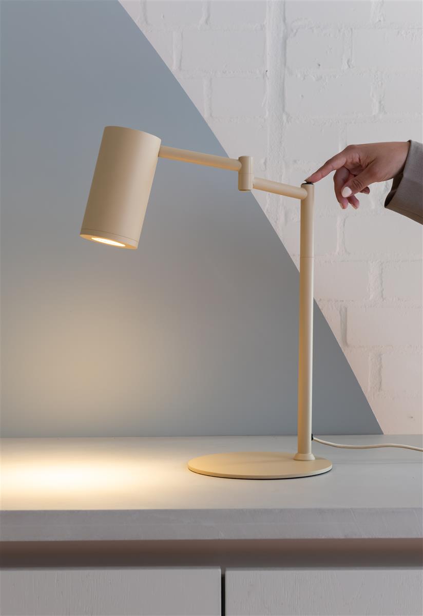 It's about RoMi Tischlampe BILBAO beige | 35x20x47,5cm