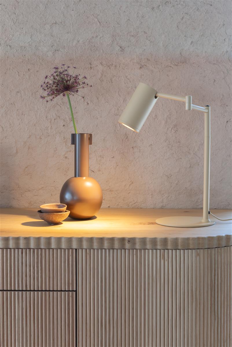 It's about RoMi Tischlampe BILBAO beige | 35x20x47,5cm