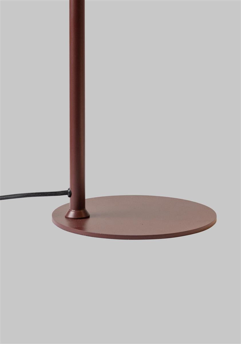 It's about RoMi Tischlampe BILBAO burgund | 35x20x47,5cm