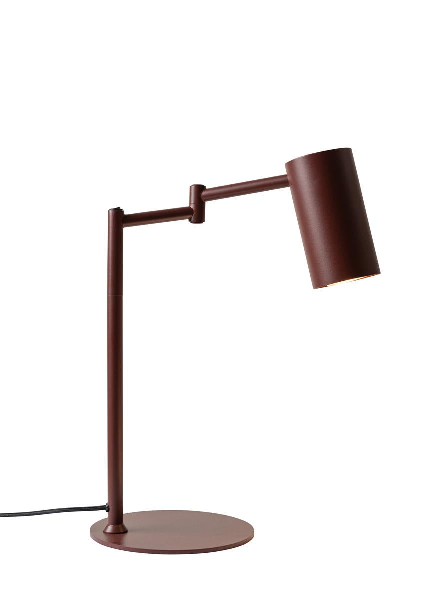 It's about RoMi Tischlampe BILBAO burgund | 35x20x47,5cm