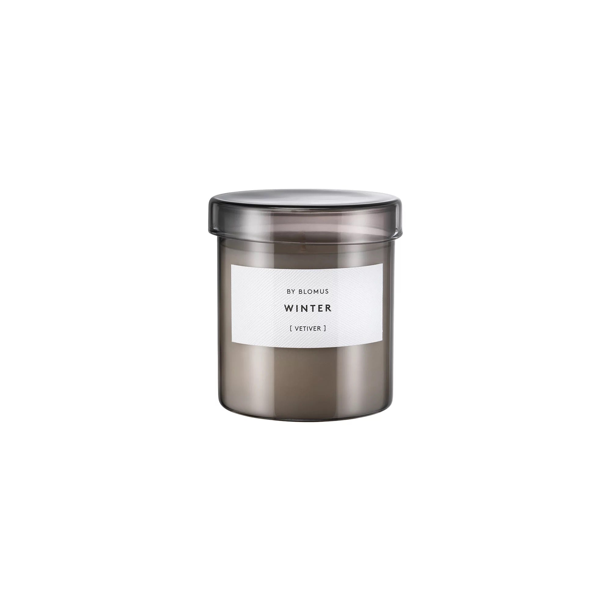 Blomus Duftkerze VALOA WINTER L grau | 9,5x9,5 cm - Sir Henrys