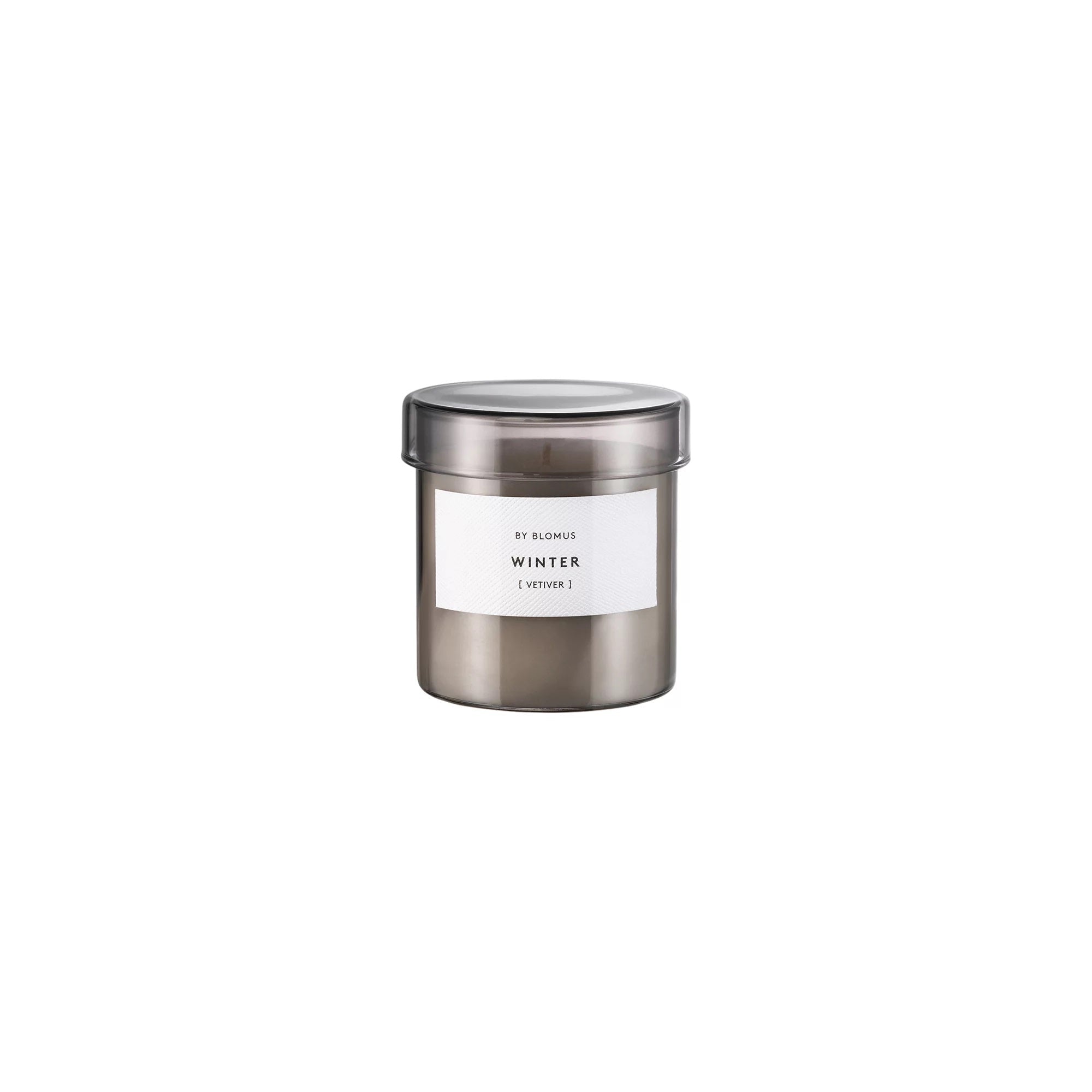 Blomus Duftkerze VALOA WINTER S grau | 7,5x7,5 cm - Sir Henrys