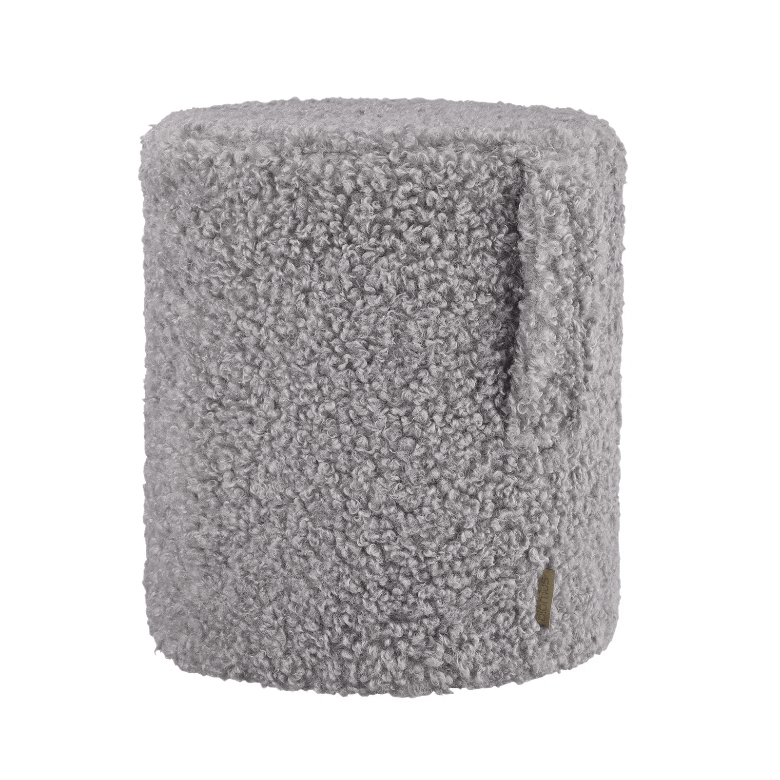 Blomus Hocker TEDDY sharkskin grau | Ø 35x40 cm - Sir Henrys
