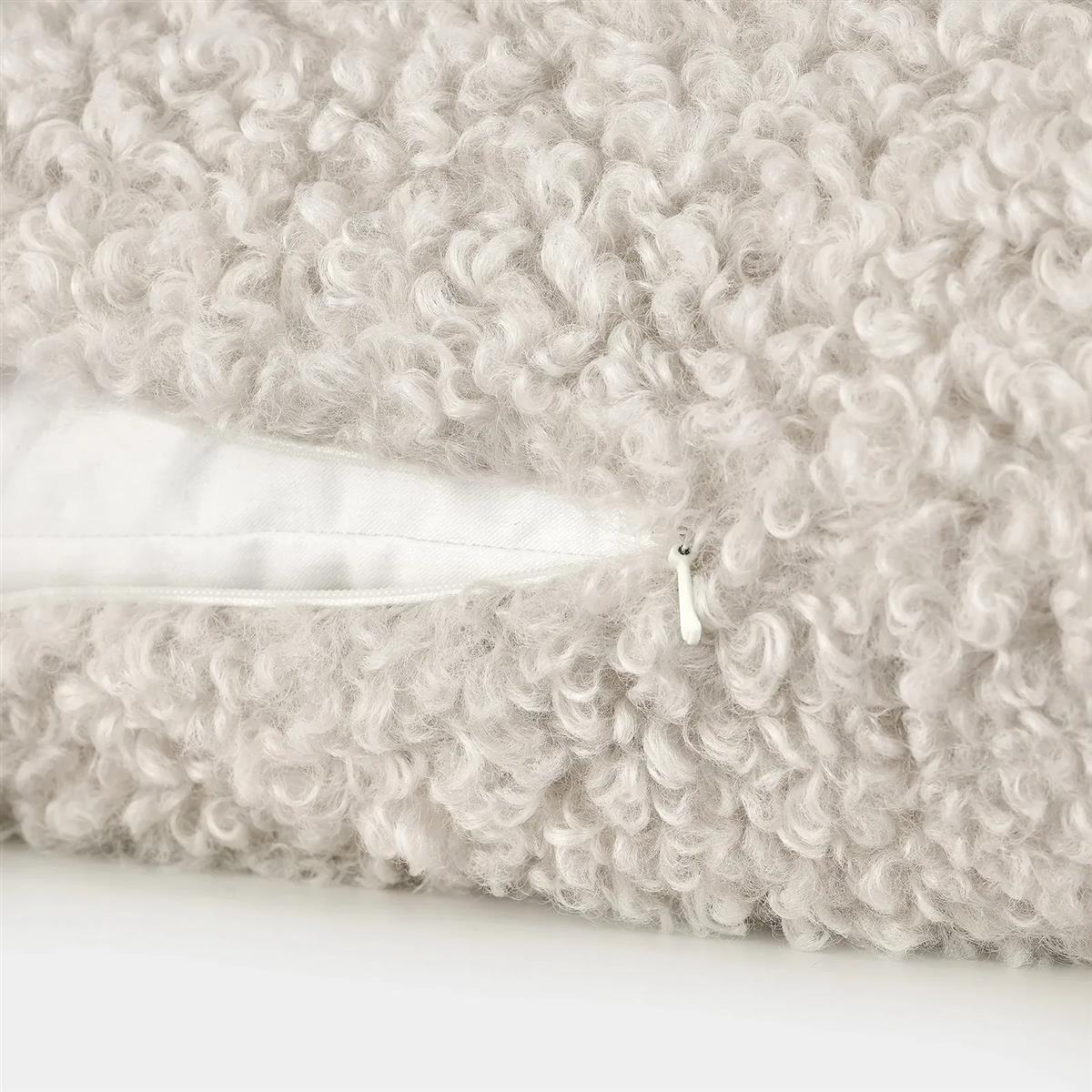 Blomus Kissenhülle TEDDY moonbeam creme | 40x60 cm - Sir Henrys