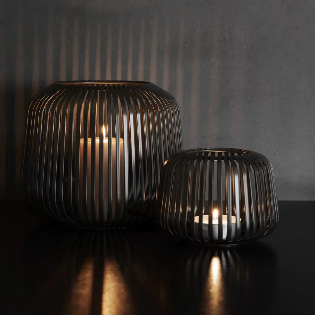 Blomus Laterne LITO XS schwarz | Ø 14x10 cm