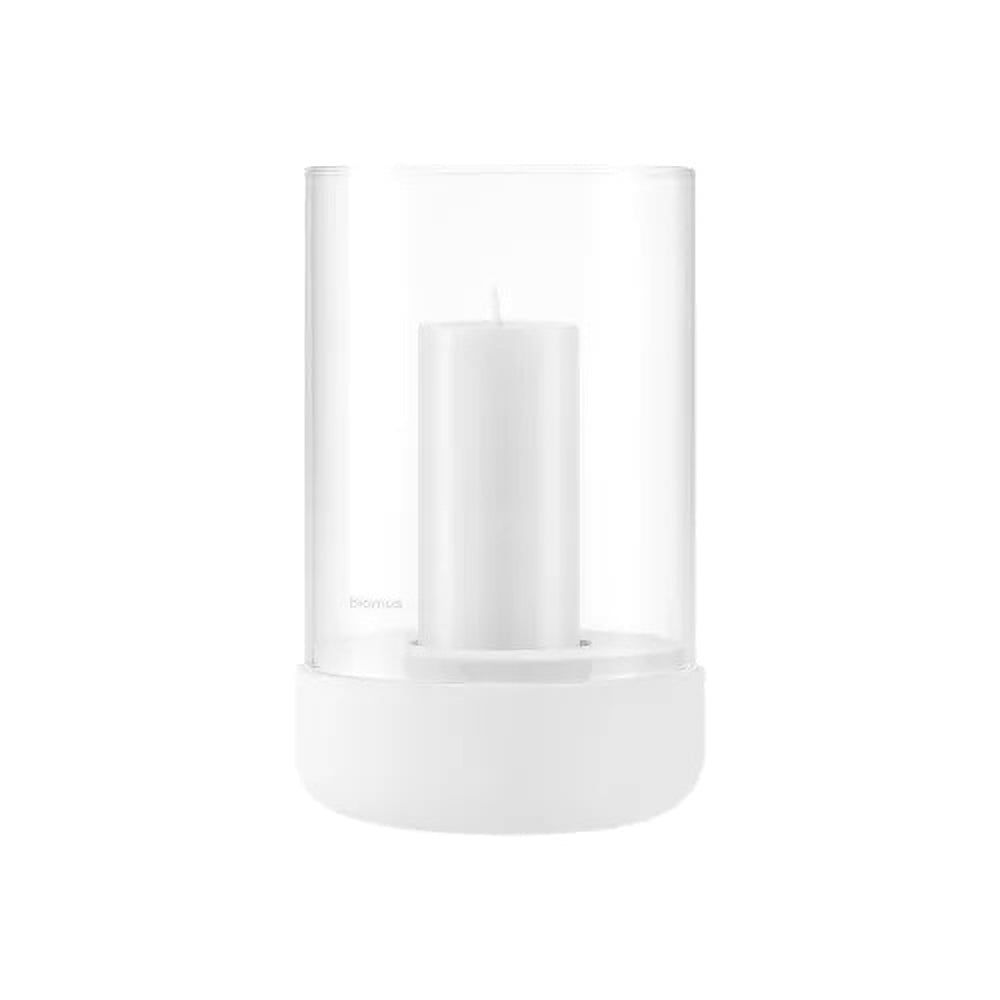 Blomus Windlicht CALMA M lily weiß | Ø12x20cm - Sir Henrys