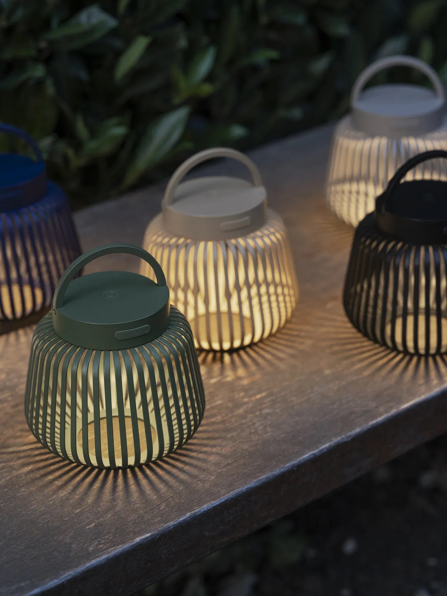 Blomus mobile LED Leuchte LITO LED XS agave green grün | Ø 13,5x12cm