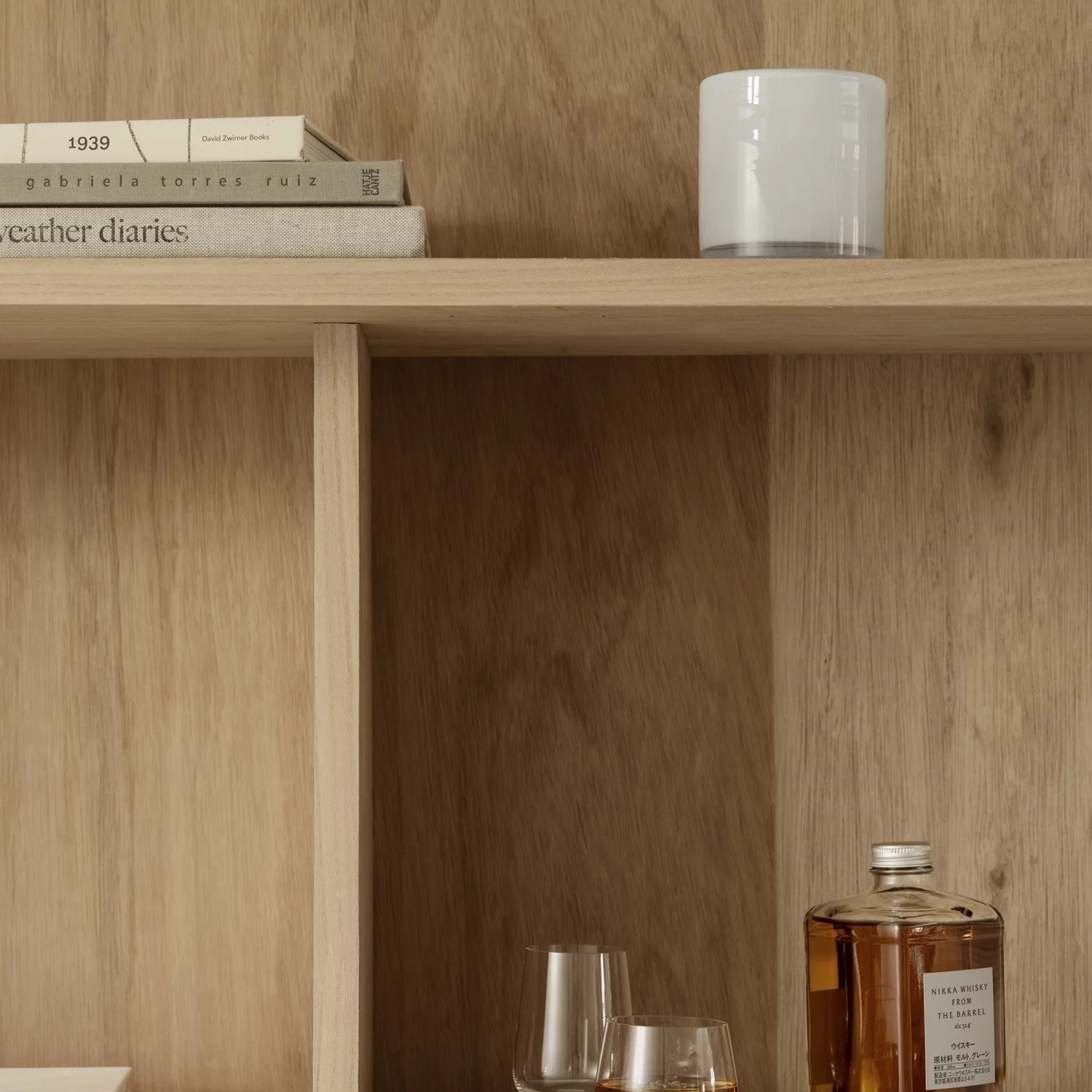 Blomus Windlicht SAGA M weiß | 12x12 cm