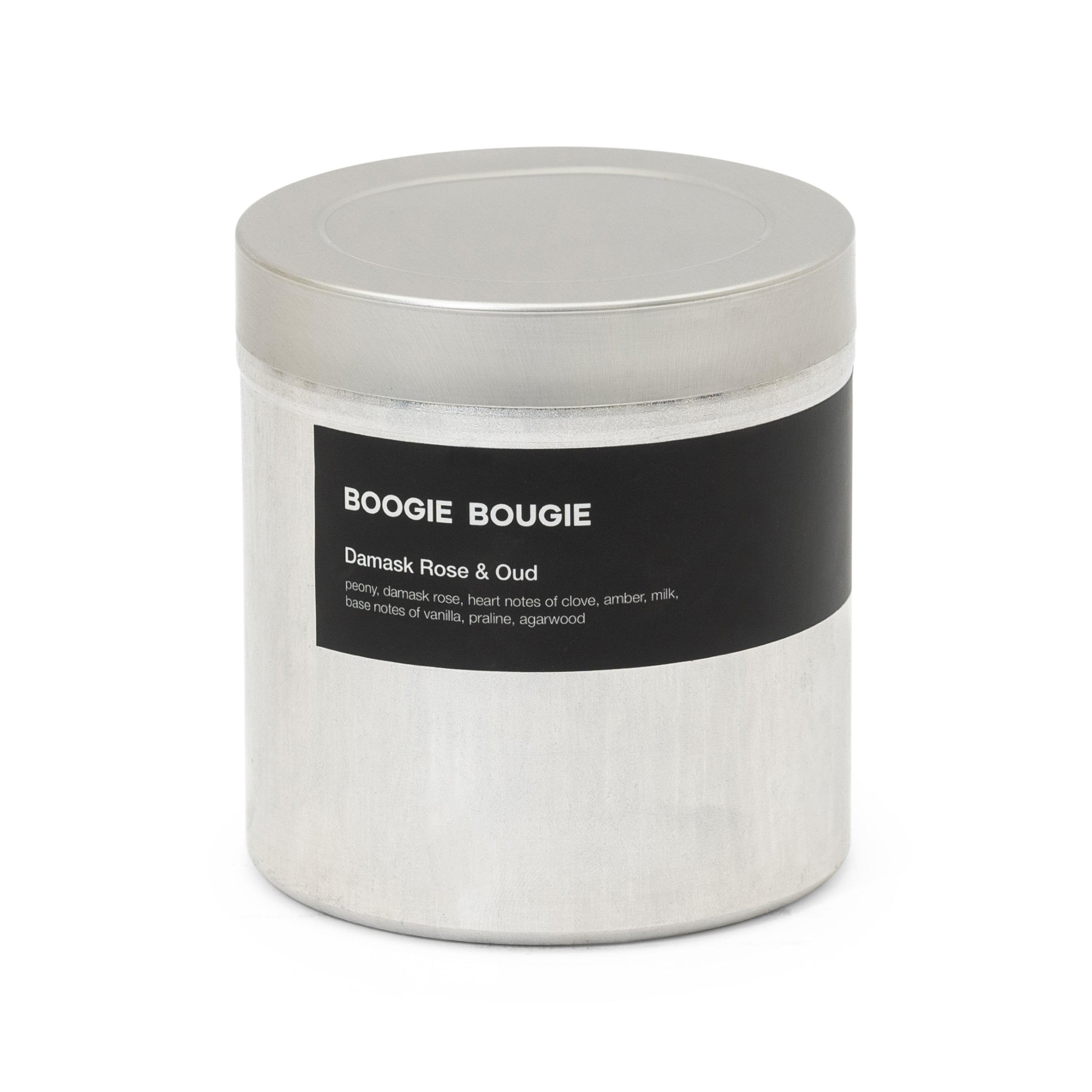 Boogie Bougie Duftkerze DAMASK ROSE & OUD | Ø9,6x10cm 520g