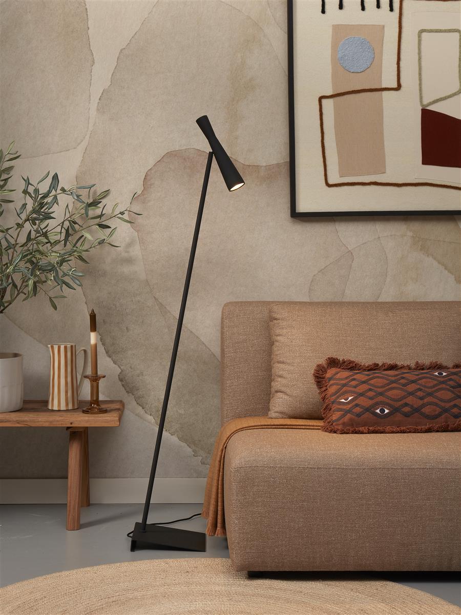It's about RoMi Stehlampe BORDEAUX schwarz | 22x36x145,5cm