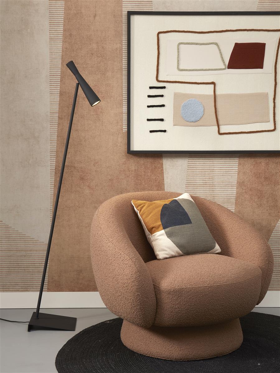 It's about RoMi Stehlampe BORDEAUX schwarz | 22x36x145,5cm