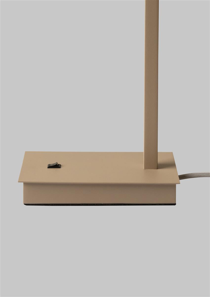 It's about RoMi Tischlampe BOSTON sandfarben | 17x18x44cm