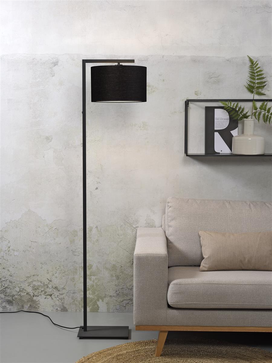 It's about RoMi Stehlampe BOSTON schwarz | 30x32x160cm