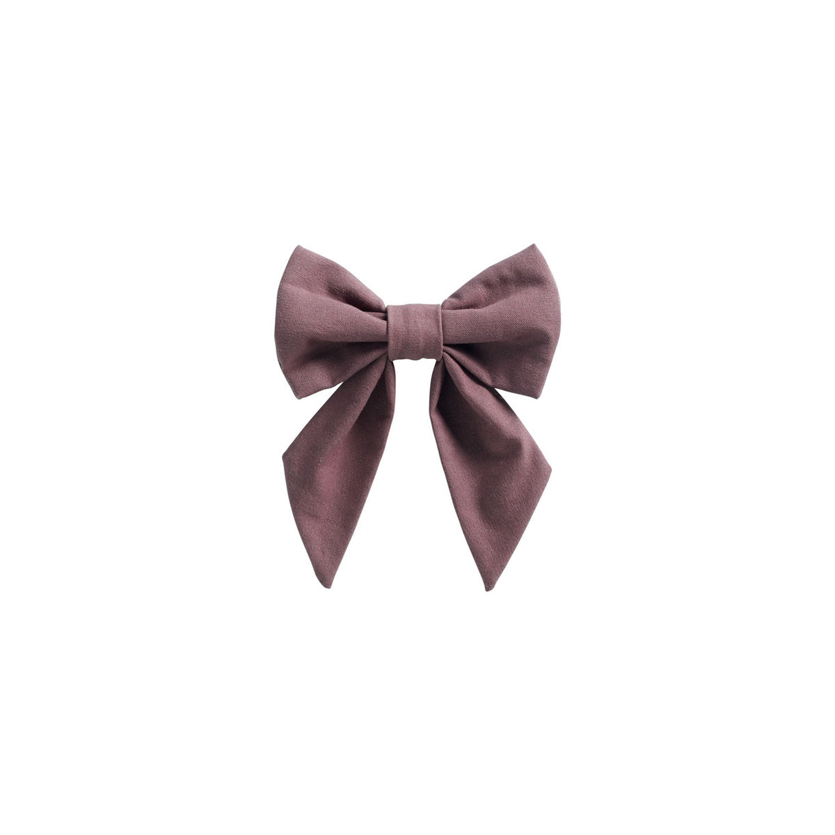Tine K Home Schleife XMAS BOW M COTTON WINE weinrot | 17x10cm
