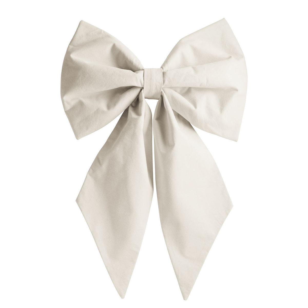 Tine K Home Schleife XMAS BOW XL COTTON CREAM creme | 60x40cm
