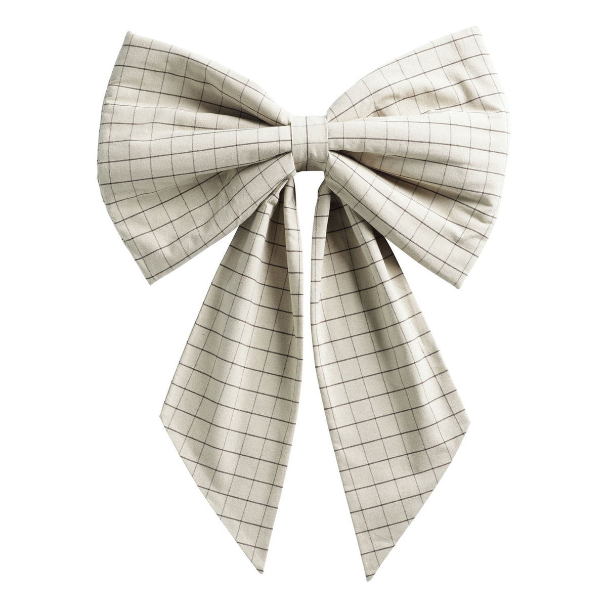 Tine K Home Schleife XMAS BOW XL LINEN beige | 60x40cm