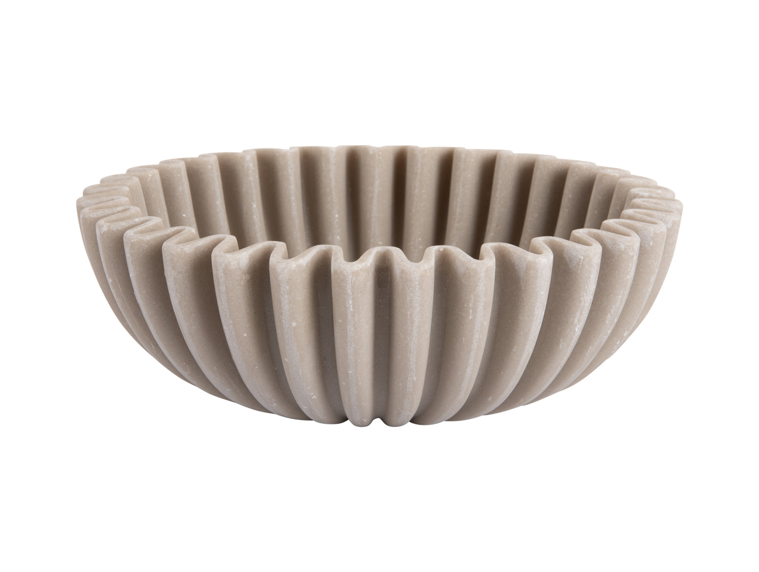 Present time Schale WAVE M light grey | Ø20x6,5cm
