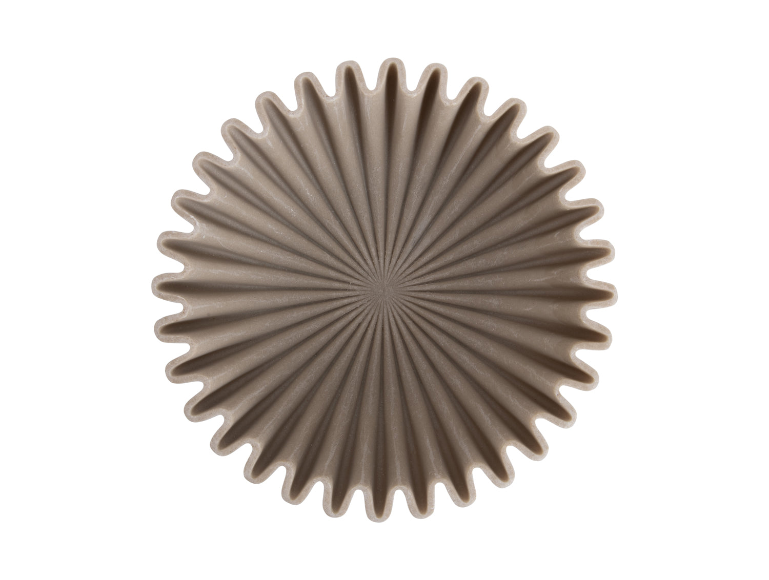 Present time Schale WAVE M light grey | Ø20x6,5cm