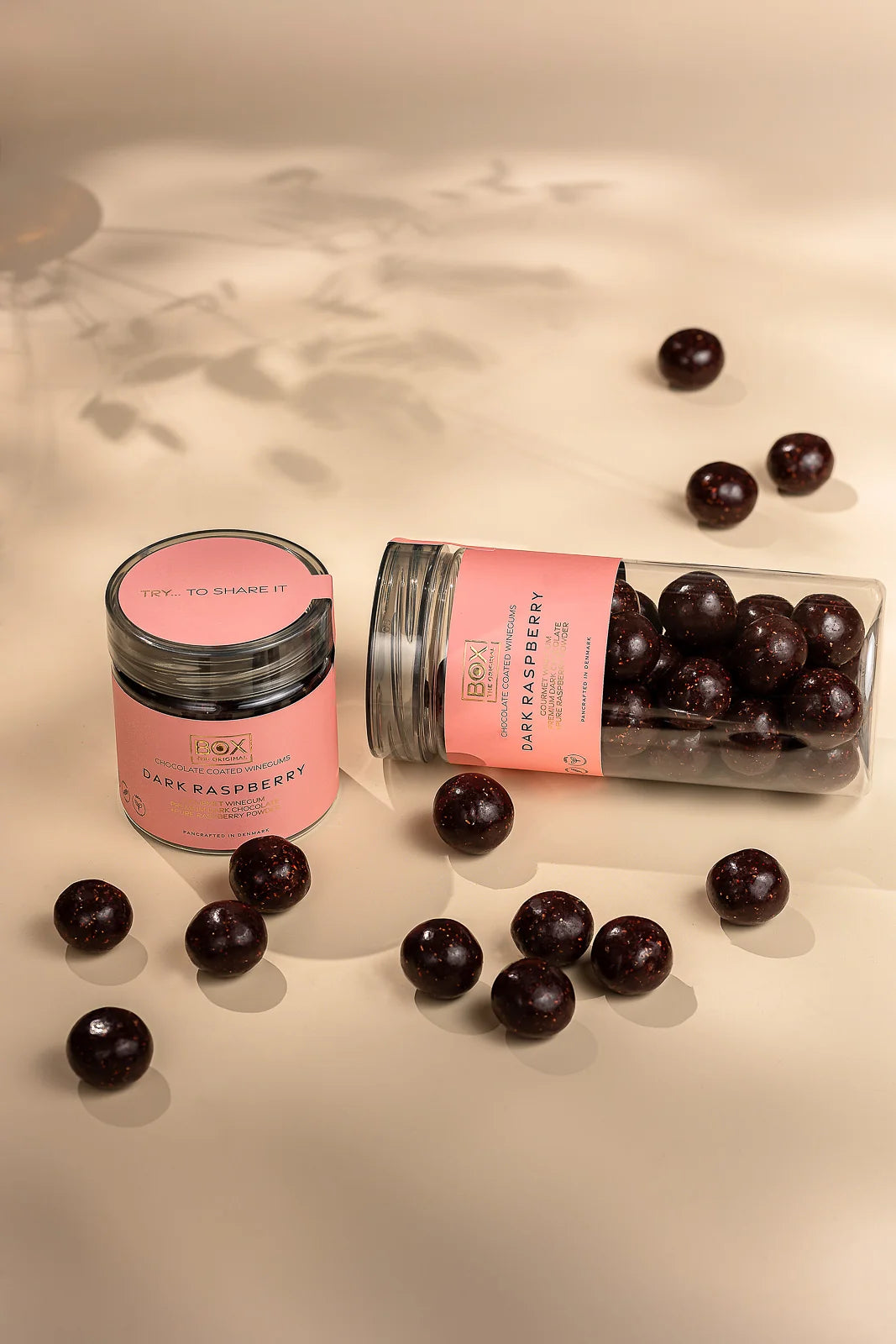 Box The Original Fruchtgummi DARK RASPBERRY - SMALL TUBE | 110g