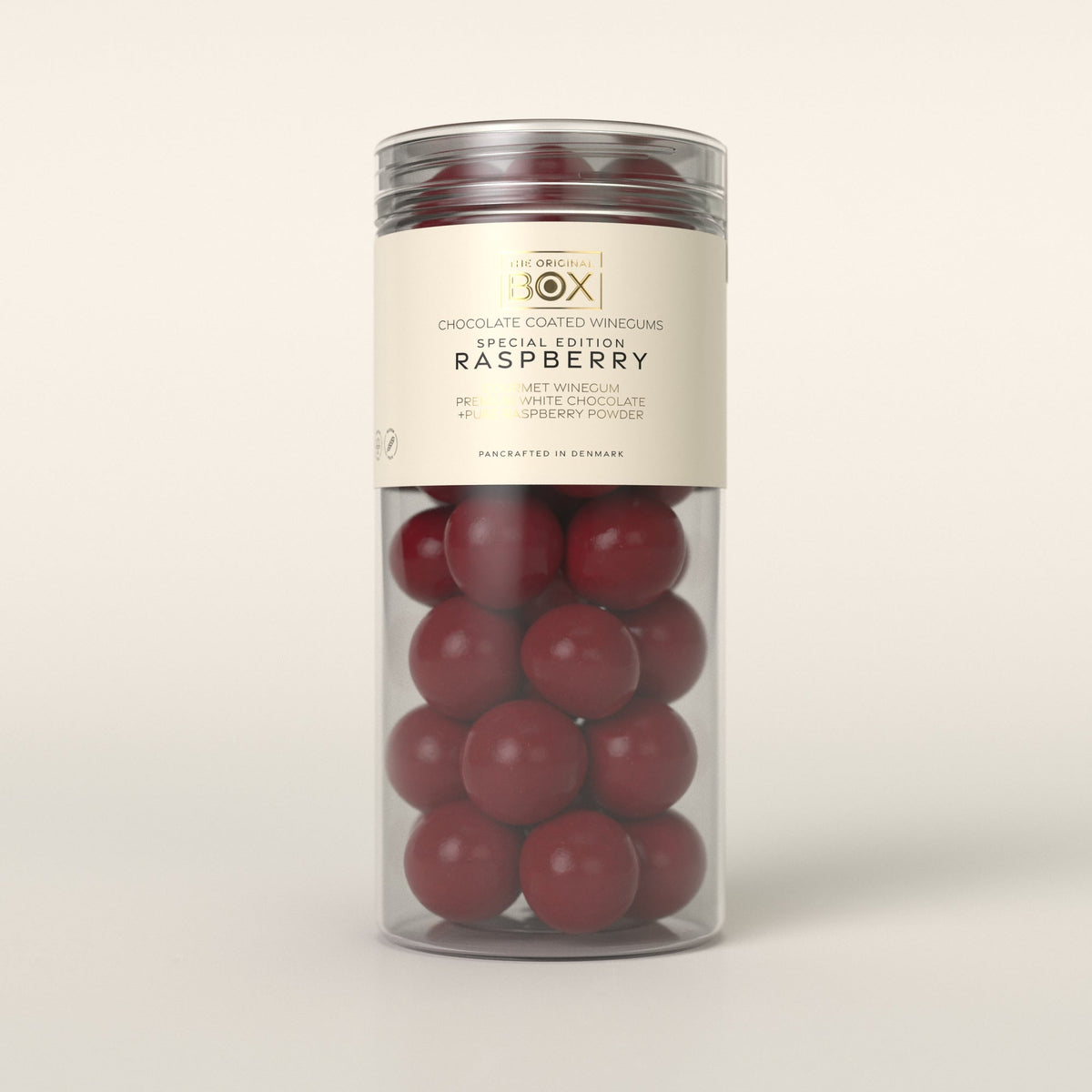Box The Original Fruchtgummi RASPBERRY - LARGE TUBE | 250g