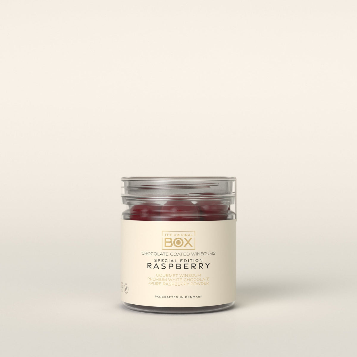 Box The Original Fruchtgummi RASPBERRY - SMALL TUBE | 110g