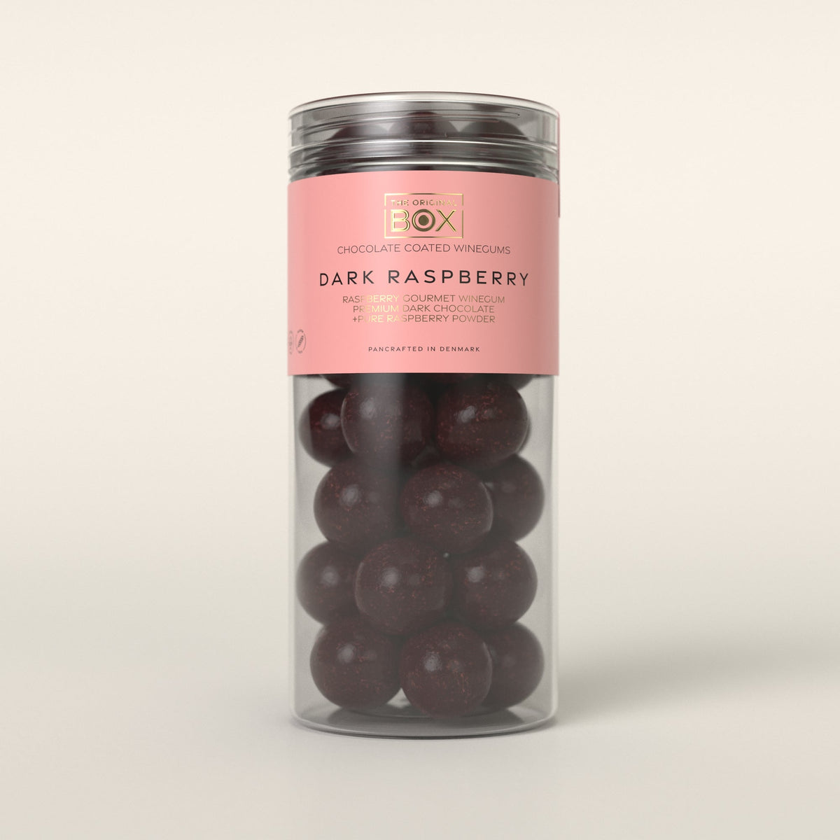 Box The Original Fruchtgummi DARK RASPBERRY - LARGE TUBE | 250g
