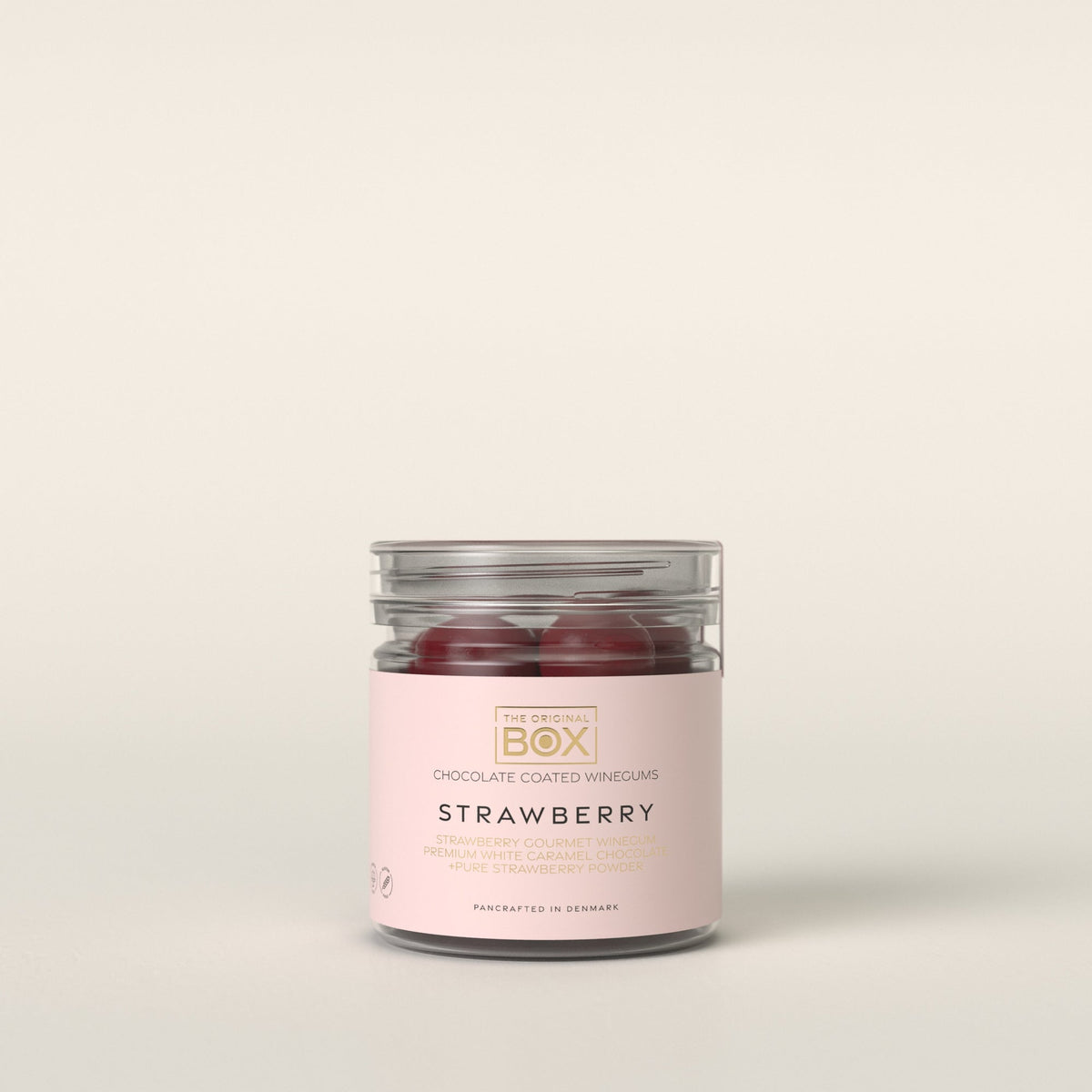 Box The Original Fruchtgummi STRAWBERRY - SMALL TUBE | 110g