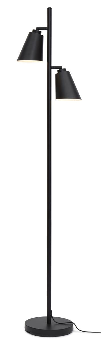 It's about RoMi Stehlampe BREMEN schwarz | 45x25x162cm