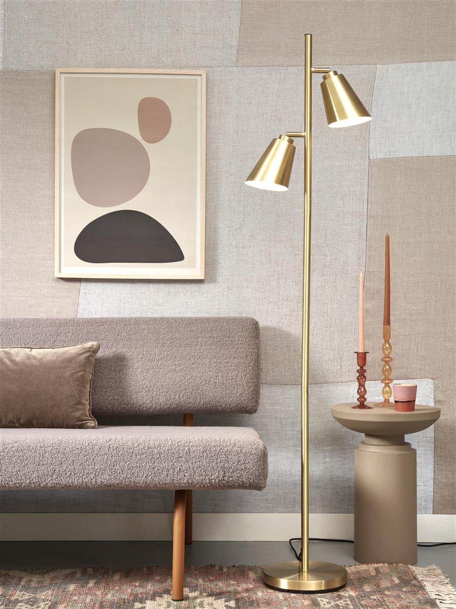 It's about RoMi Stehlampe BREMEN gold | 45x25x162cm