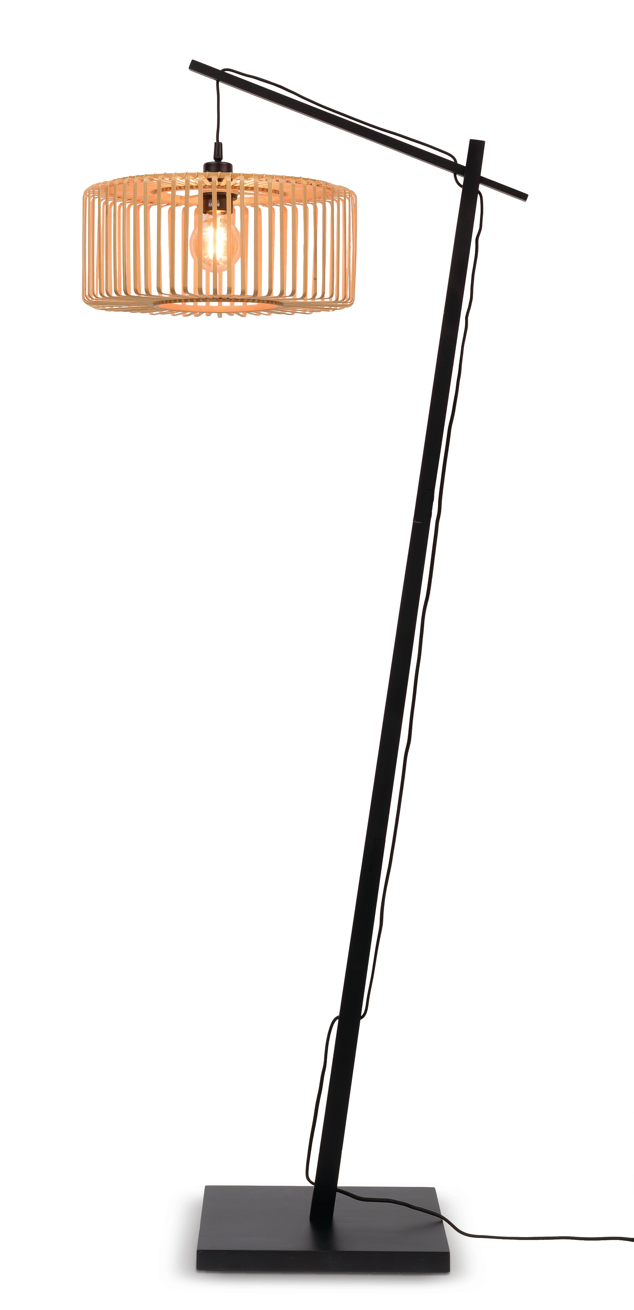 Good&Mojo Stehlampe BROMO braun | 68x40x176cm