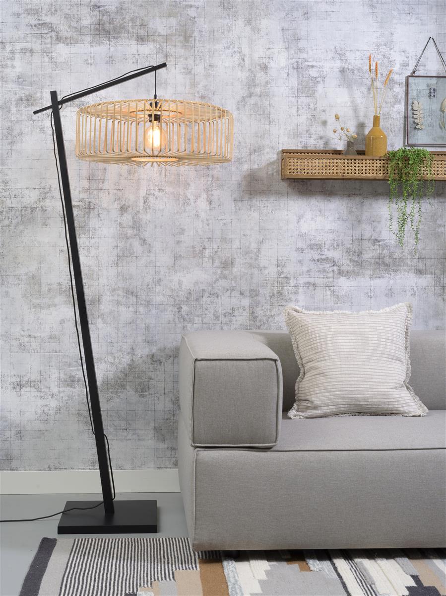 Good&Mojo Stehlampe BROMO braun | 68x40x176cm