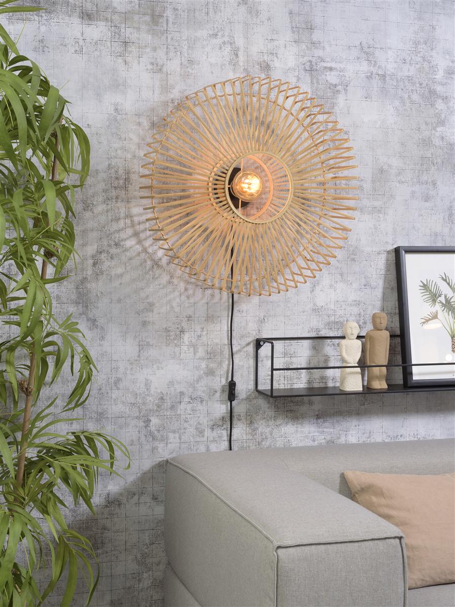 Good&Mojo Wandleuchte BROMO braun | 60x20x60cm