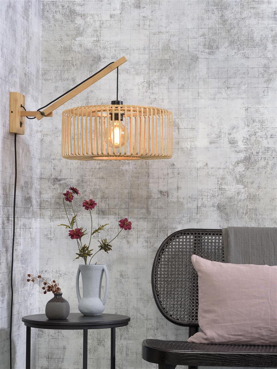 Good&Mojo Wandleuchte BROMO braun | 55x40x45cm