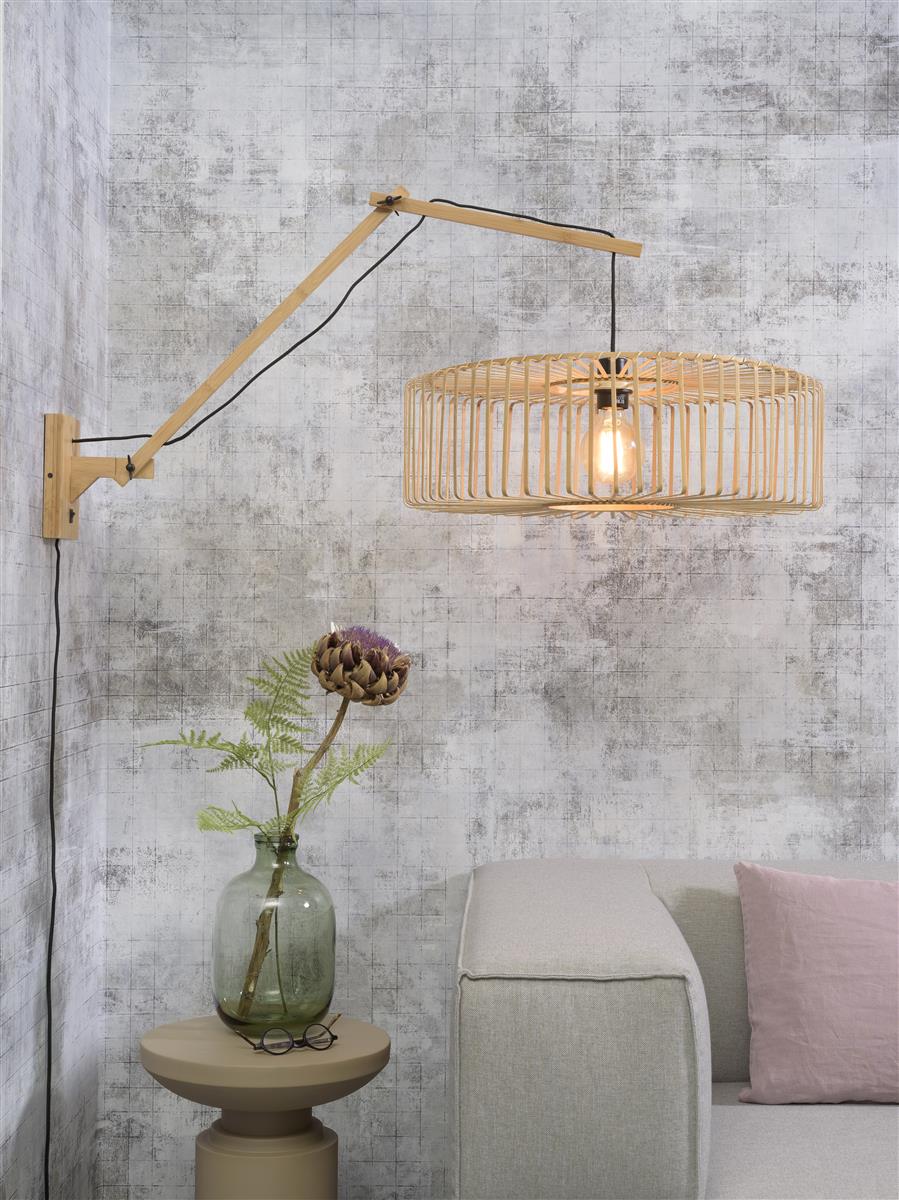 Good&Mojo Wandleuchte BROMO braun | 105x60x55cm